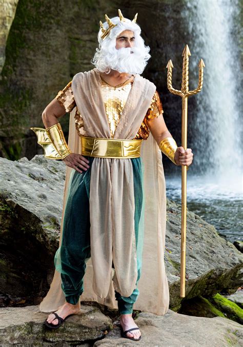 poseidon costumes for unisex.